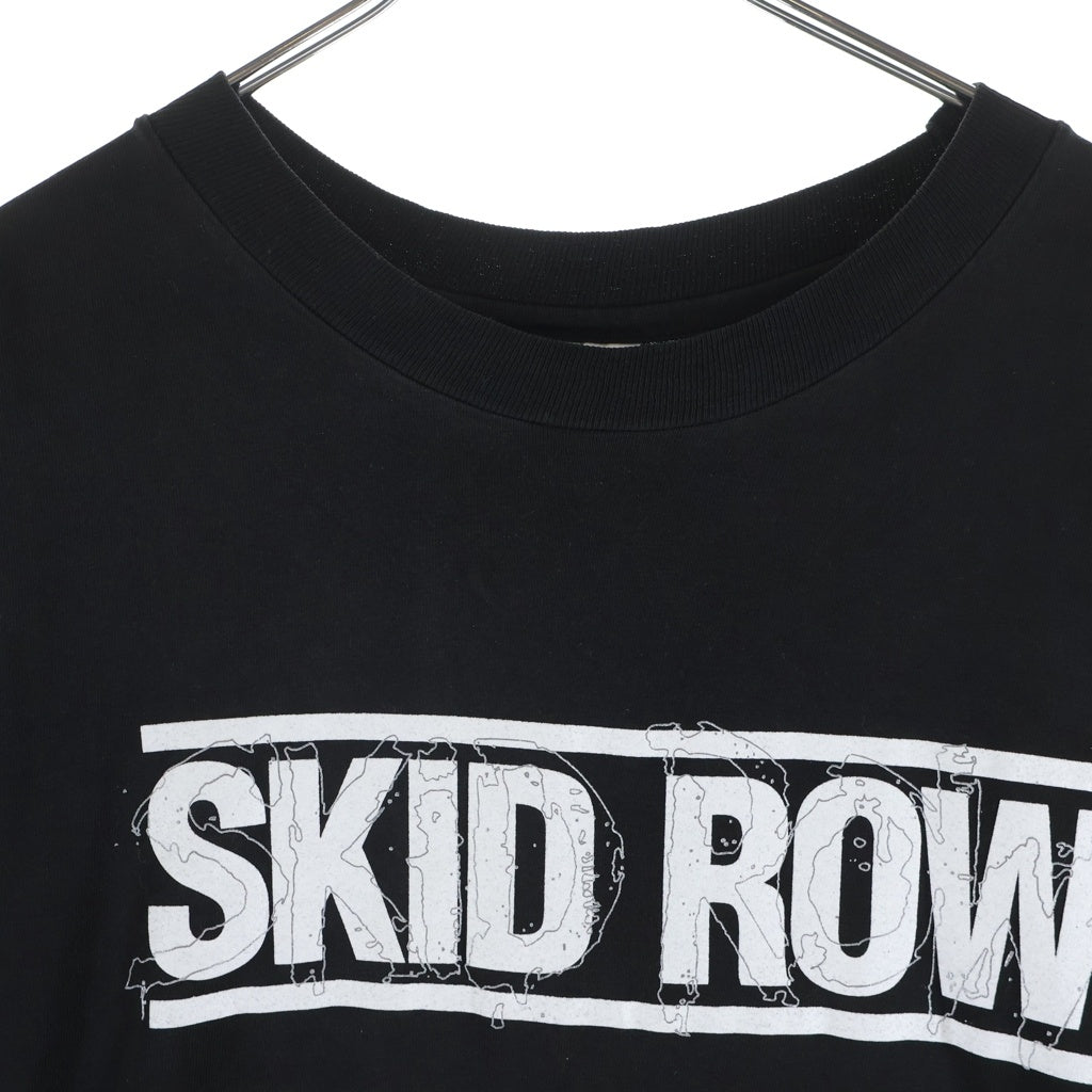 VINTAGE(ヴィンテージ) 90S SKID ROW 1995 ON TOUR ヴィンテージ スキッドロウ フロントプリント クルーネック 半袖Tシャツ カットソー ブラック