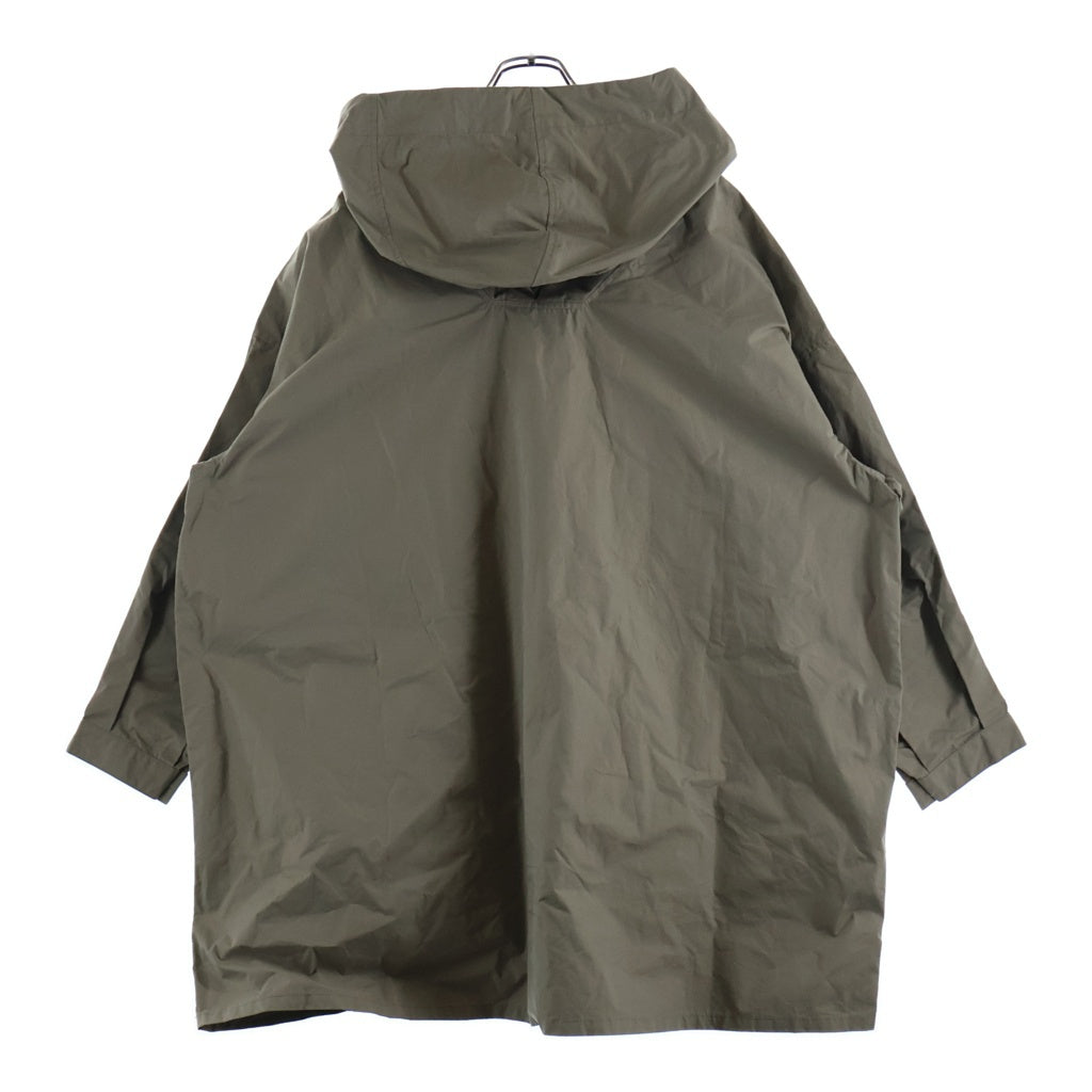 NO BRAND(ノーブランド) SOUMO ソウモ ANORAK OVER JACKET アノラック フーデッド オーバージャケット ブラウン 14-SJ-004