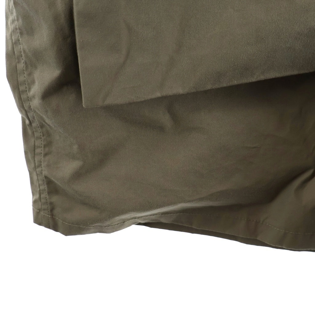 NO BRAND(ノーブランド) SOUMO ソウモ ANORAK OVER JACKET アノラック フーデッド オーバージャケット ブラウン 14-SJ-004