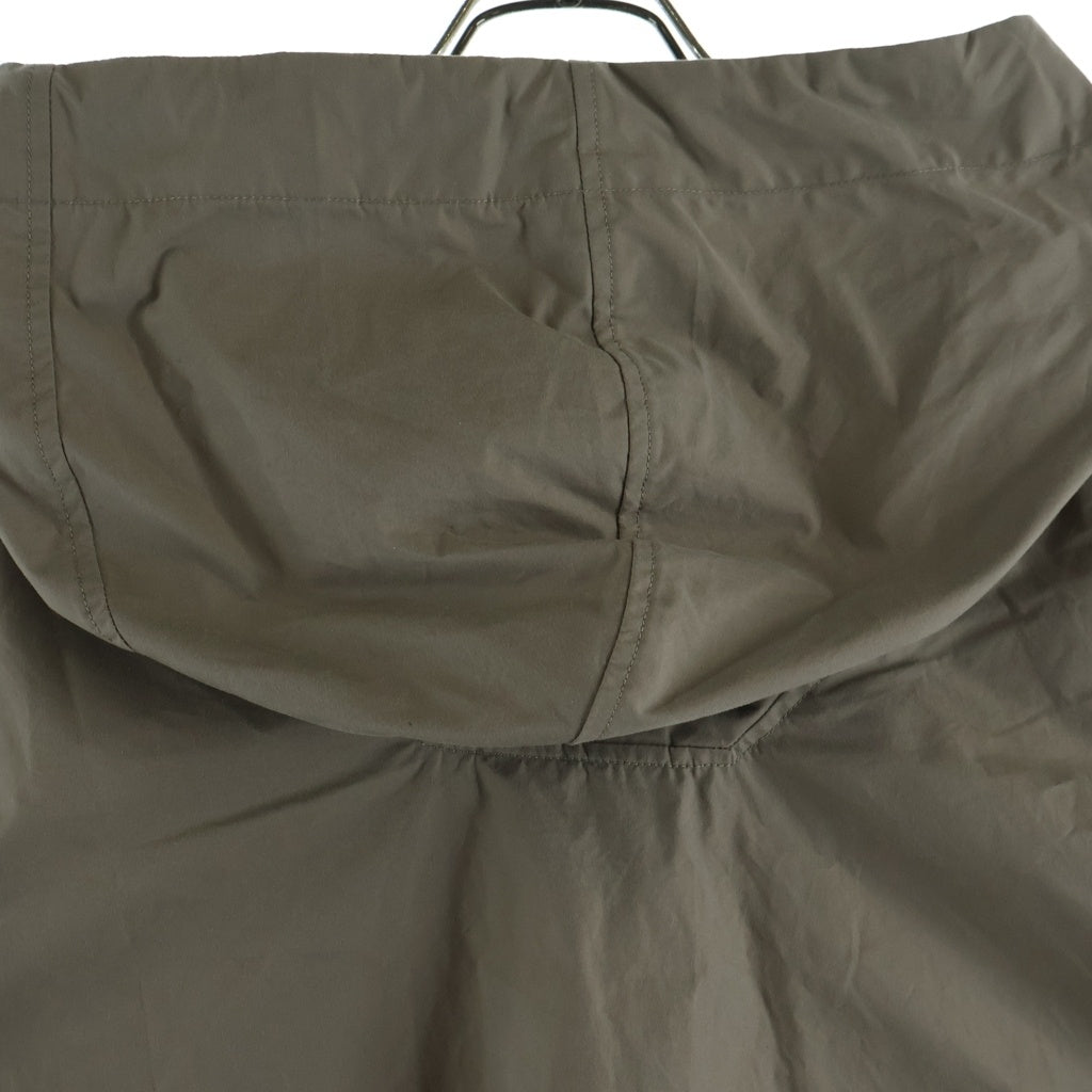 NO BRAND(ノーブランド) SOUMO ソウモ ANORAK OVER JACKET アノラック フーデッド オーバージャケット ブラウン 14-SJ-004
