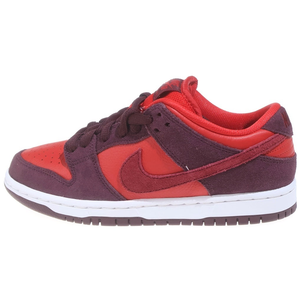 NIKE SB(ナイキエスビー) DUNK LOW CHERRY ダンク チェリー ローカットスニーカー レディース レッド/ブラウン US5/23.5cm DM0807-600