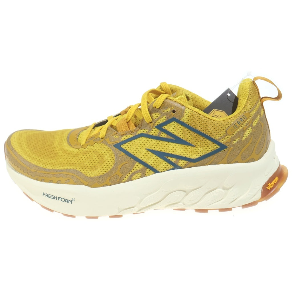 New Balance(ニューバランス) MTHIERF8 FRESH FOAM X HIERRO V8 フレッシュフォーム エックス ローカットスニーカー イエロー US9.5/27.5cm