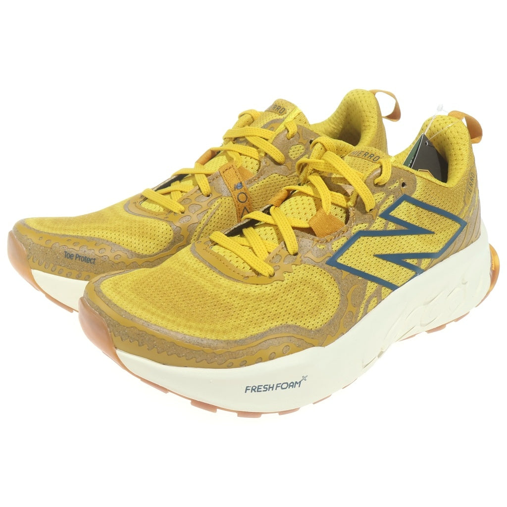 New Balance(ニューバランス) MTHIERF8 FRESH FOAM X HIERRO V8 フレッシュフォーム エックス ローカットスニーカー イエロー US9.5/27.5cm