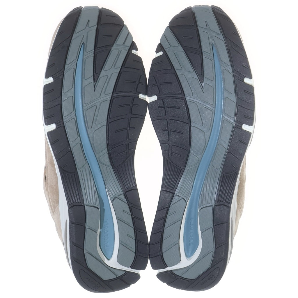 New Balance(ニューバランス) U991DL2 UK製 スエード メッシュ ローカットスニーカー ブラウン/グリーン US9.5/27.5cm
