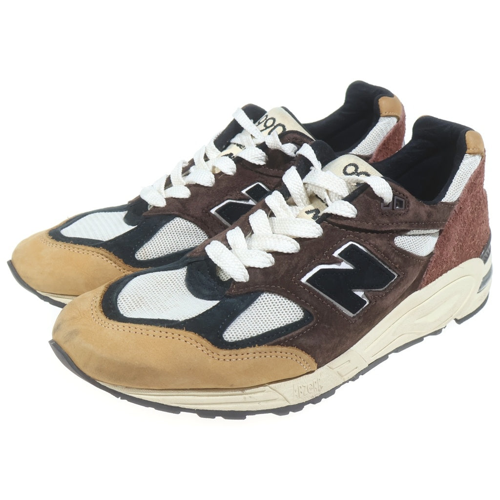 New Balance(ニューバランス) M990BB2 USA製 スエード メッシュ ローカットスニーカー ブラウン US10/28cm M990BB2