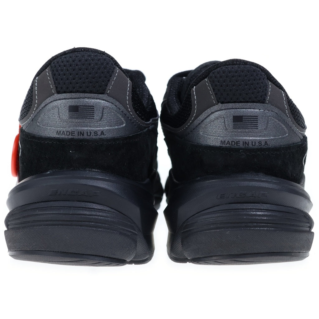 New Balance(ニューバランス) U990BB6 USA製 TRIPLE BLACK スエード メッシュ ローカット スニーカー ブラック US9.5/27.5cm