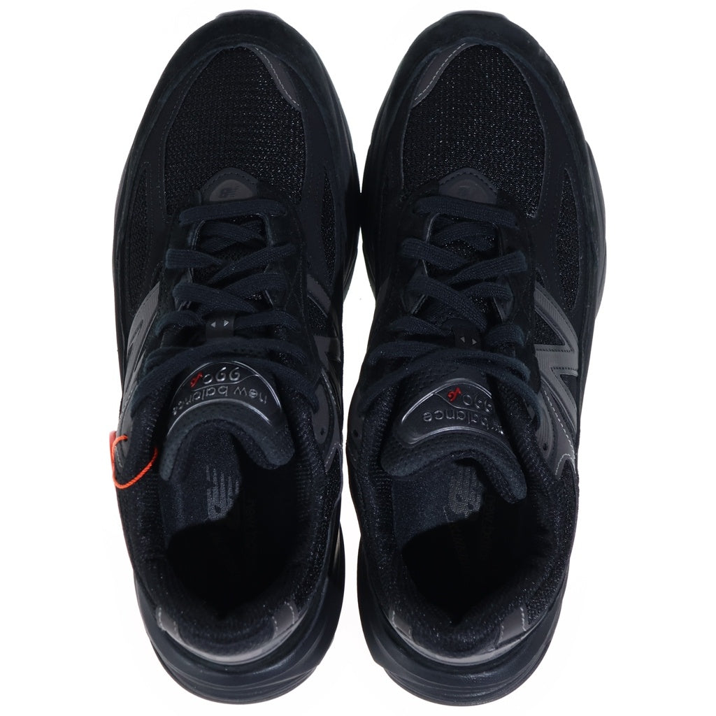 New Balance(ニューバランス) U990BB6 USA製 TRIPLE BLACK スエード メッシュ ローカット スニーカー ブラック US9.5/27.5cm