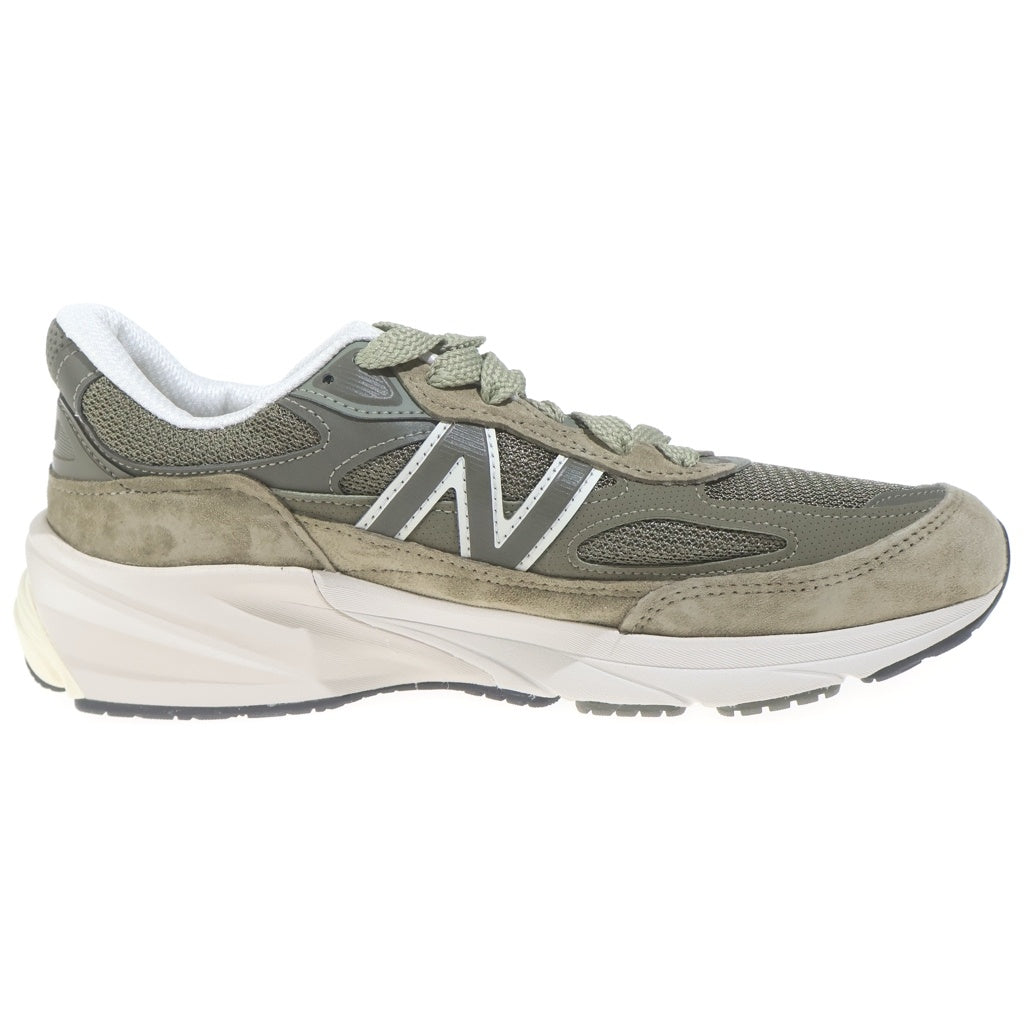 New Balance(ニューバランス) U990TB6 USA製 スエード メッシュ ローカットスニーカー カーキ US9/27cm