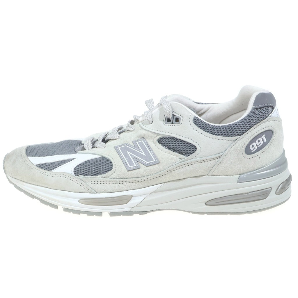New Balance(ニューバランス) U991LG2 UK製 スエード メッシュ ローカットスニーカー グレー US9.5/27.5cm