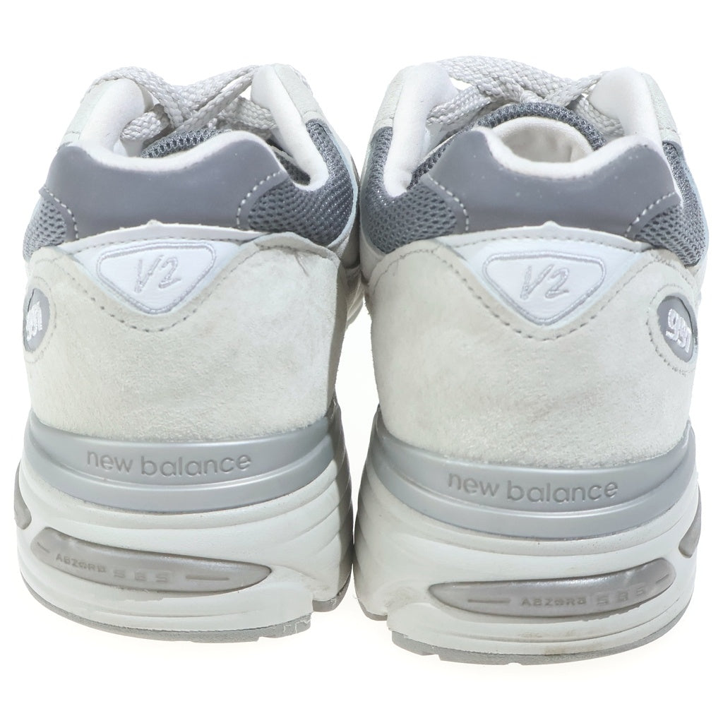 New Balance(ニューバランス) U991LG2 UK製 スエード メッシュ ローカットスニーカー グレー US9.5/27.5cm
