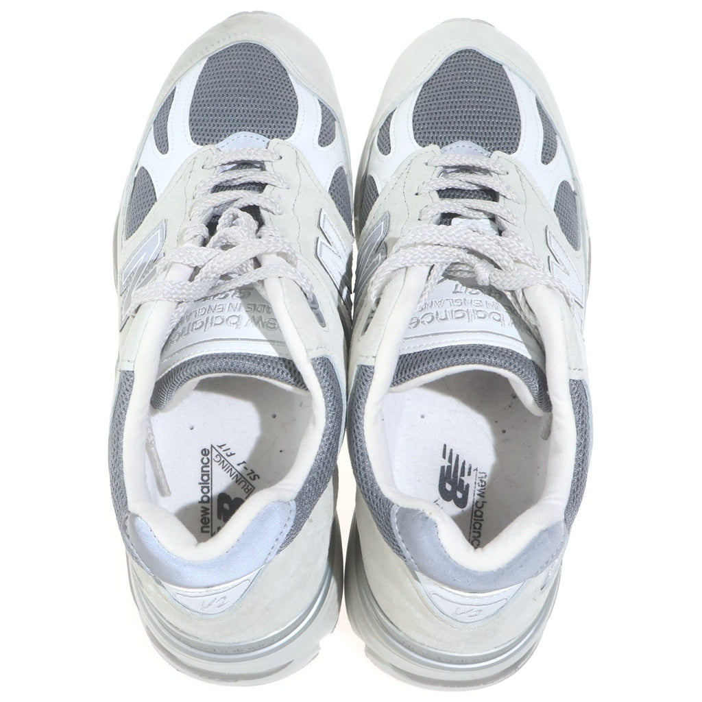 New Balance(ニューバランス) U991LG2 UK製 スエード メッシュ ローカットスニーカー グレー US9.5/27.5cm