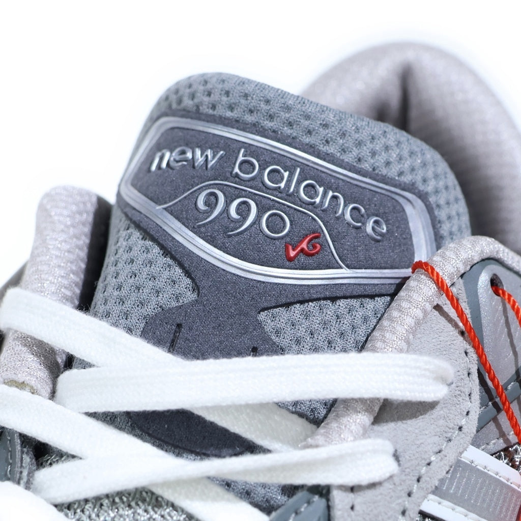 New Balance(ニューバランス) M990GL6 スエードメッシュ ローカットスニーカー グレー US9/27cm