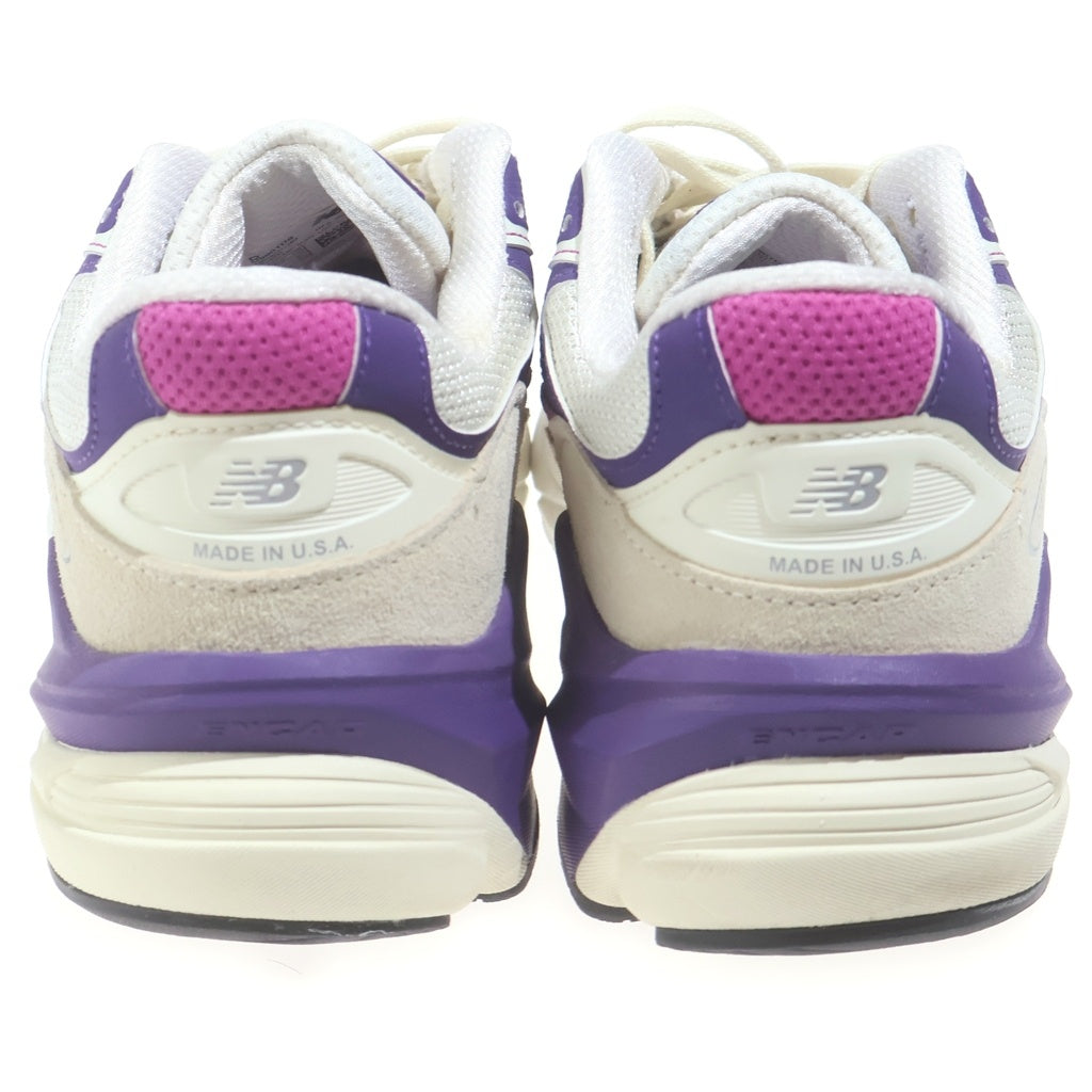 New Balance(ニューバランス) U990TD6 USA製 スエードメッシュ ローカットスニーカー パープル/ホワイト US9.5/27.5cm