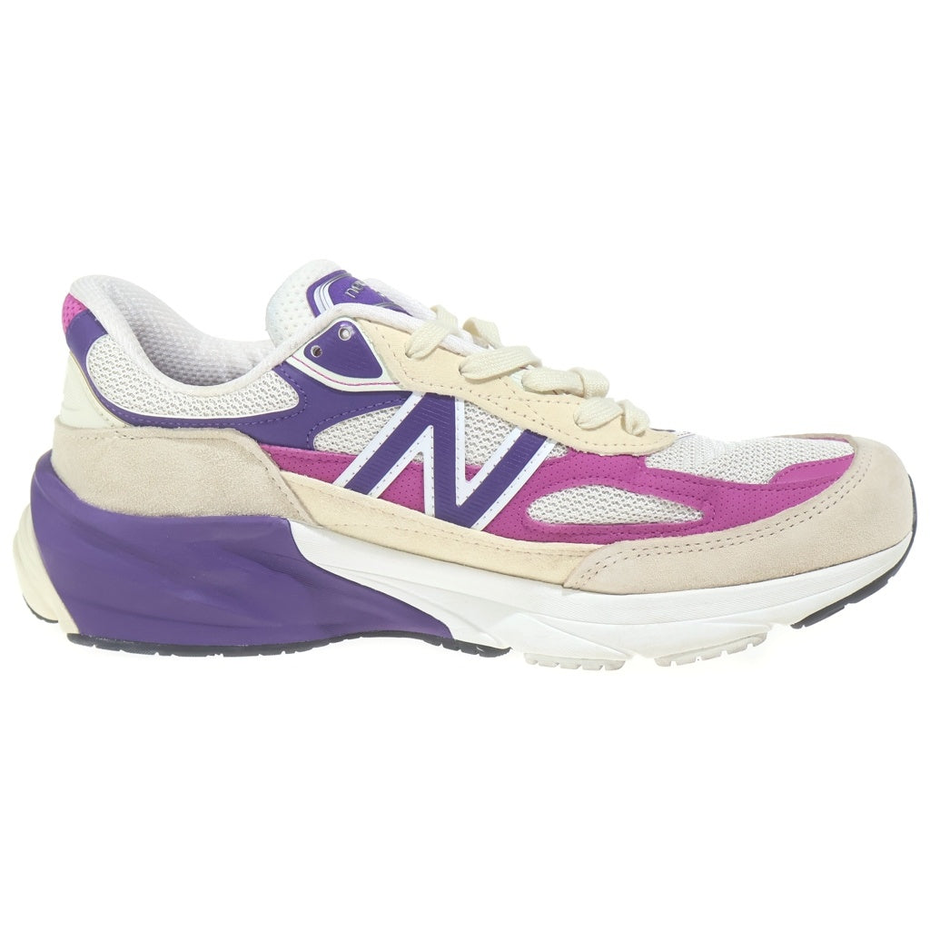New Balance(ニューバランス) U990TD6 USA製 スエードメッシュ ローカットスニーカー パープル/ホワイト US9.5/27.5cm