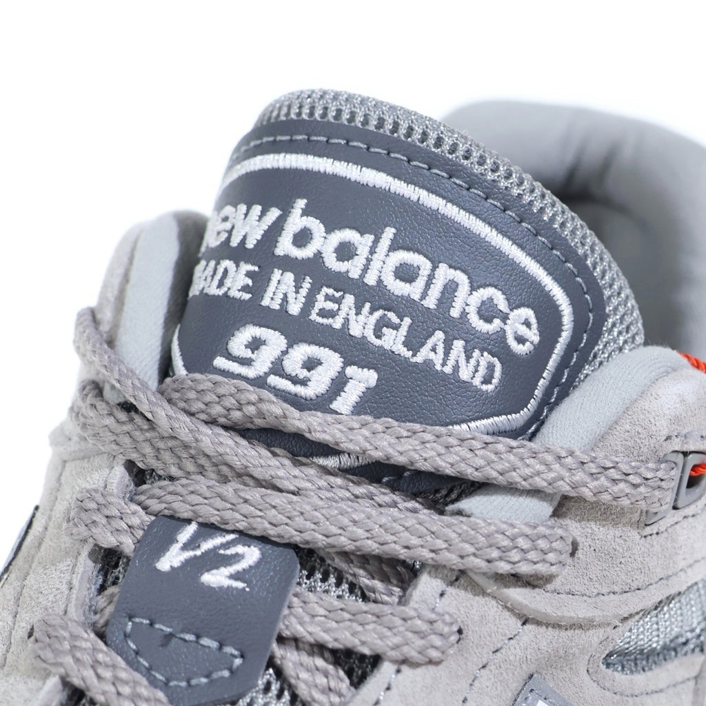 New Balance(ニューバランス) U991GL2 スエードメッシュ ローカットスニーカー グレー US9/27cm