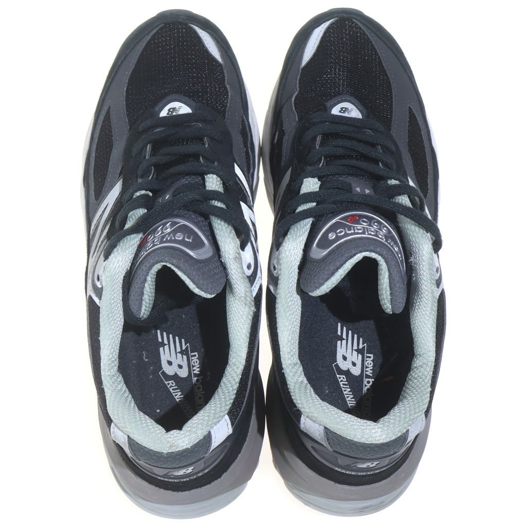 New Balance(ニューバランス) M990BK6 USA製 スエードメッシュ ローカットスニーカー ブラック US9.5/27.5cm