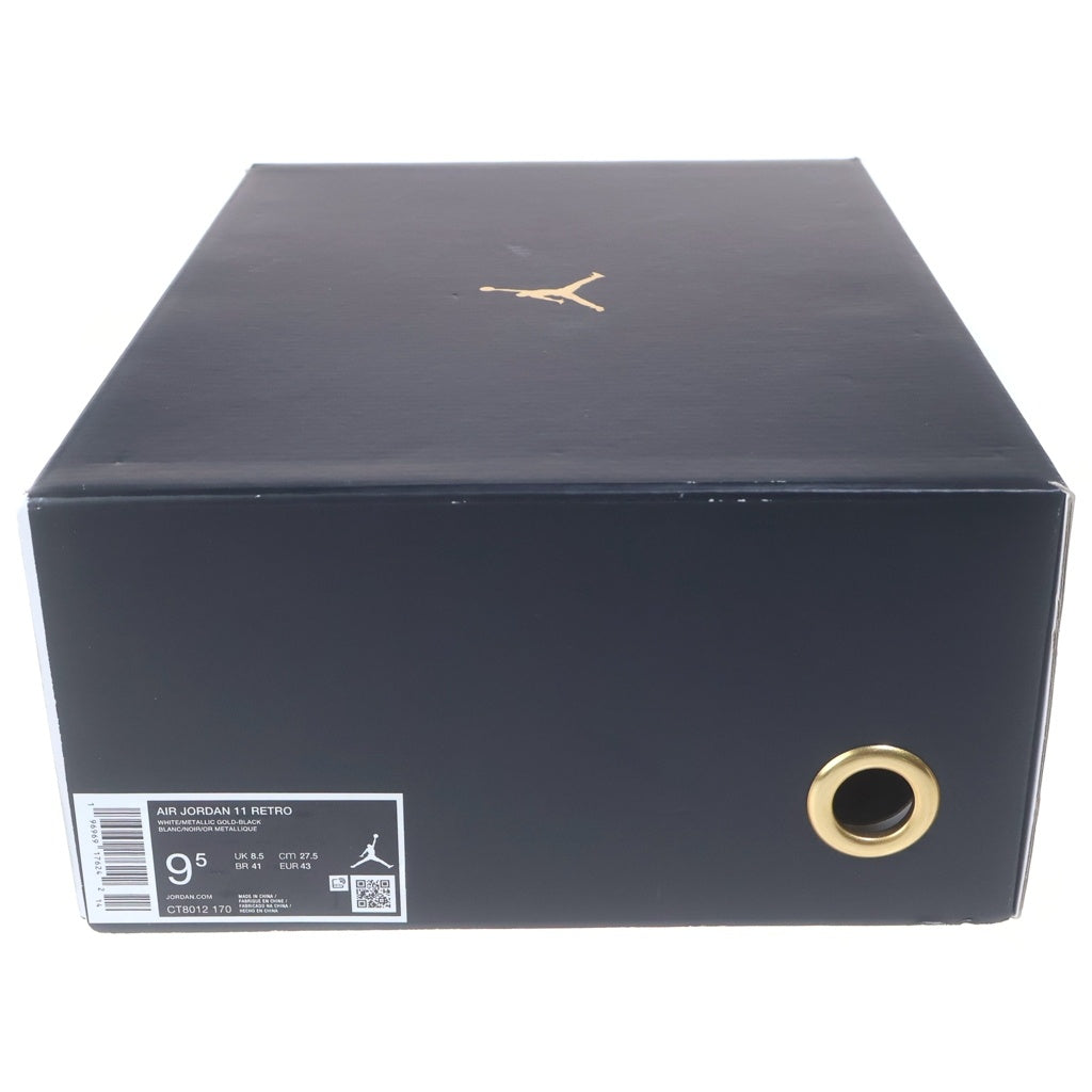 NIKE(ナイキ) AIR JORDAN 11 RETRO GRATITUDE エアジョーダン11 レトロ グラティテュード ミッドカットスニーカー ホワイト/ブラック US9.5/27.5cm CT8012-170