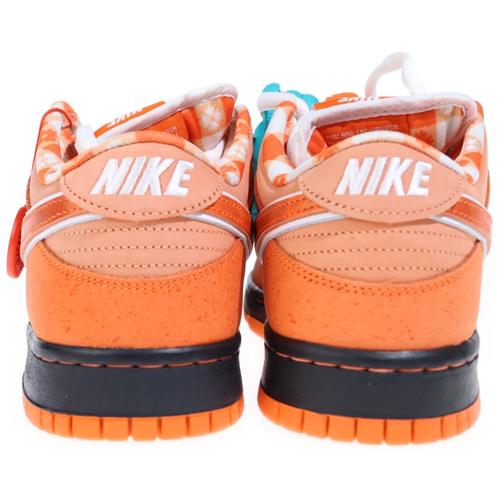 NIKE SB(ナイキエスビー) ×CONCEPTS DUNK LOW SP Orange Lobster コンセプツ ダンク ローカットスニーカー オレンジロブスター US8.5/26.5cm FD8776-800