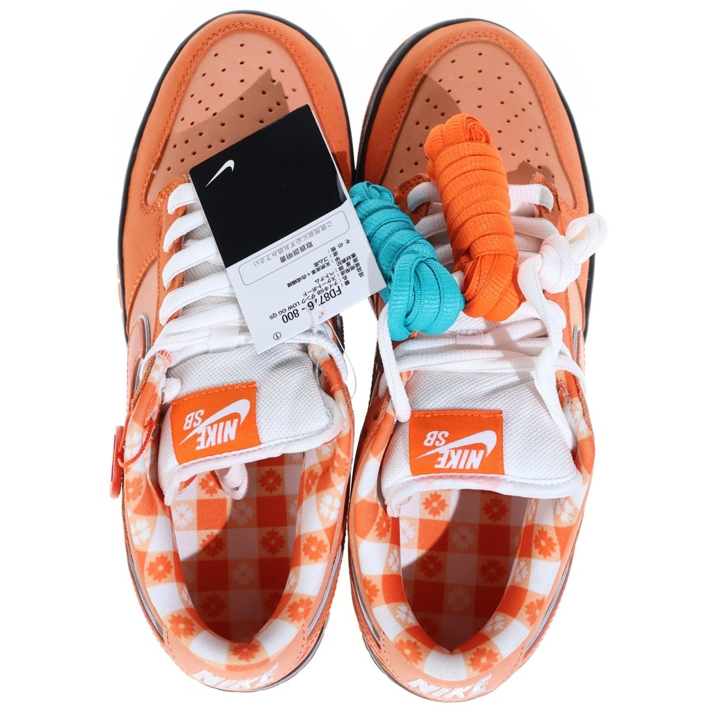 NIKE SB(ナイキエスビー) ×CONCEPTS DUNK LOW SP Orange Lobster コンセプツ ダンク ローカットスニーカー オレンジロブスター US8.5/26.5cm FD8776-800