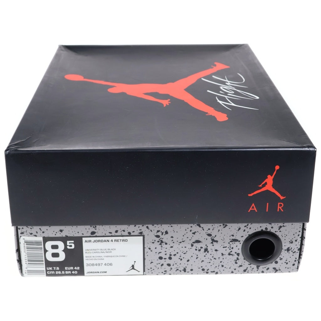 NIKE(ナイキ) ×TRAVIS SCOTT AIR JORDAN 4 RETRO CACTUS JACK トラヴィススコット エアジョーダン4 レトロ ハイカットスニーカー カクタスジャック US8.5/26.5cm 308497-406