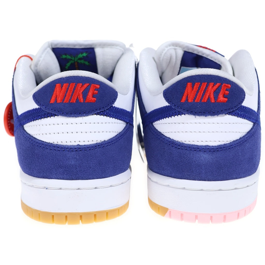 NIKE SB(ナイキエスビー) DUNK LOW PRO PRM LOS ANGELES DODGERS ダンク ロサンゼルス ドジャーズ ローカットスニーカー ホワイト/ブルー US8.5/26.5cm DO9395-400