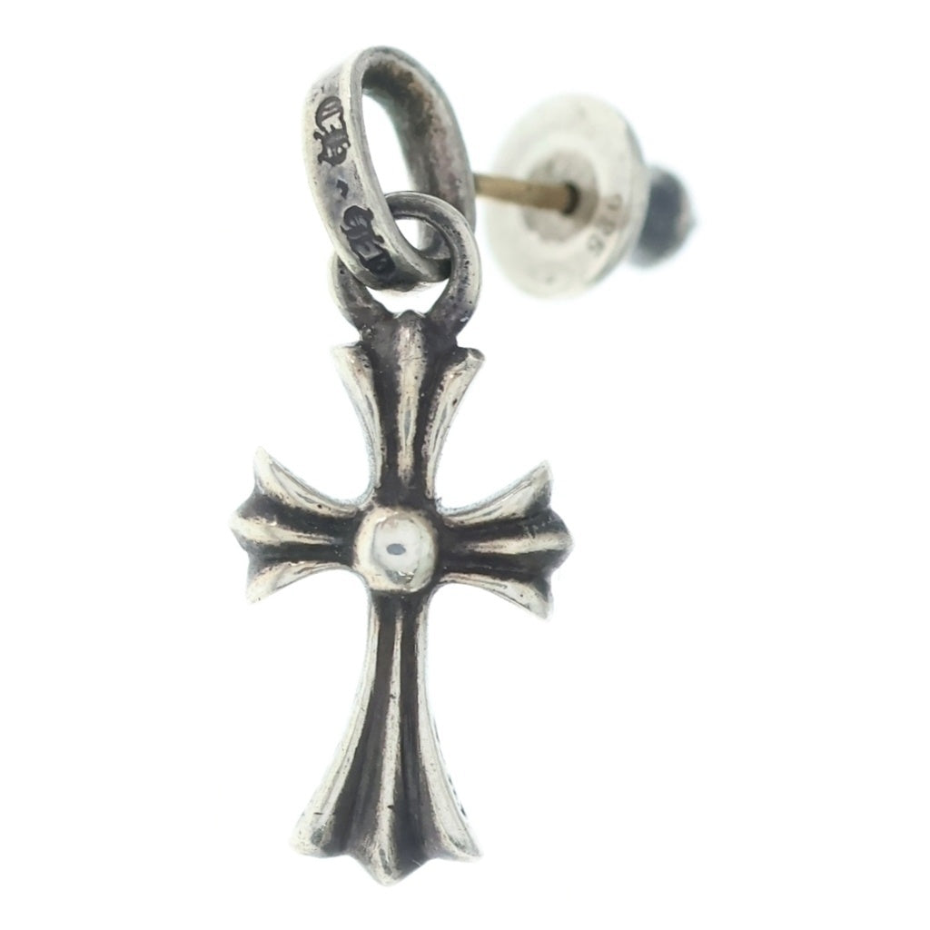 CHROME HEARTS(クロムハーツ) BBY F PPRCHN ベイビーファットクロス ドロップピアス シルバー BCA090
