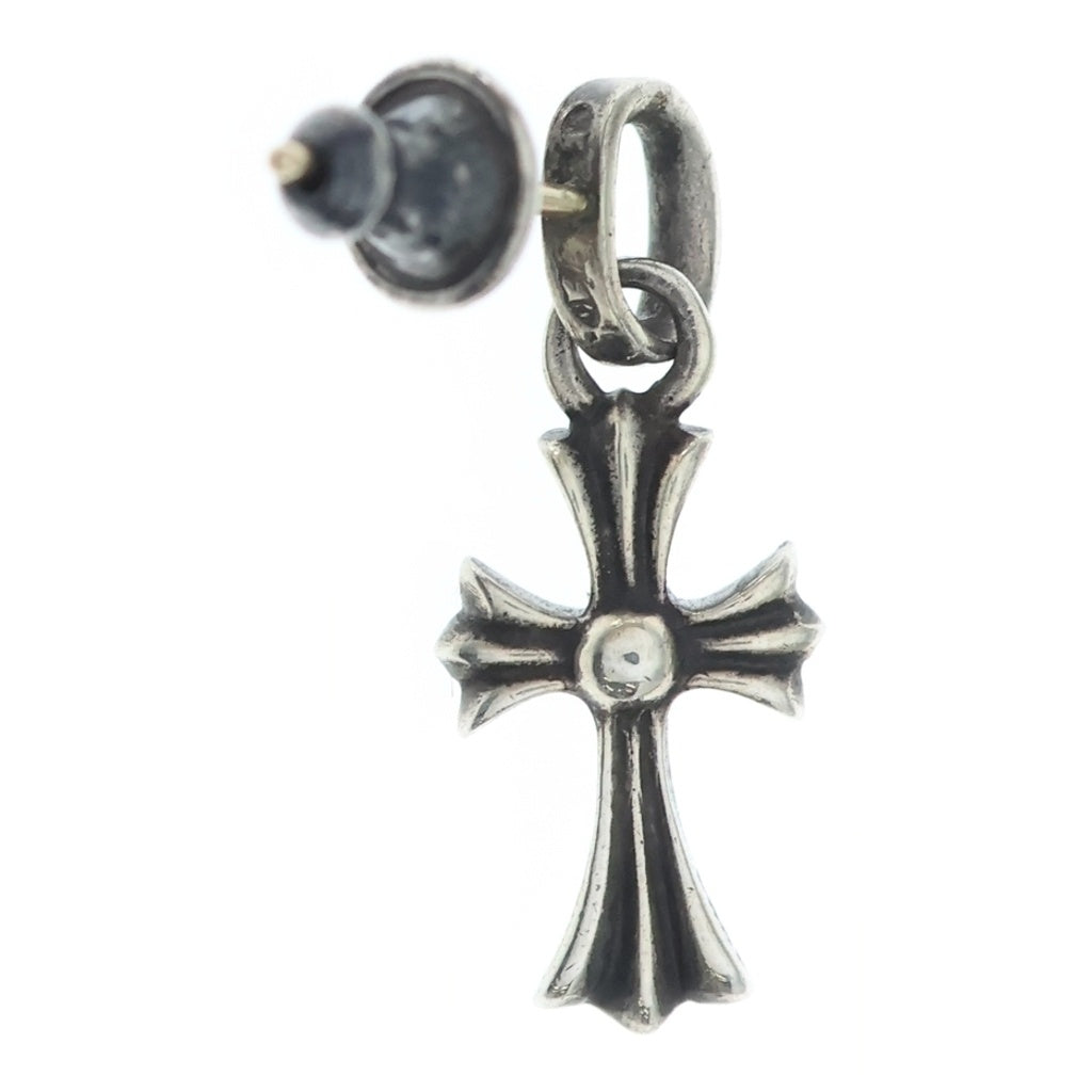 CHROME HEARTS(クロムハーツ) BBY F PPRCHN ベイビーファットクロス ドロップピアス シルバー BCA090