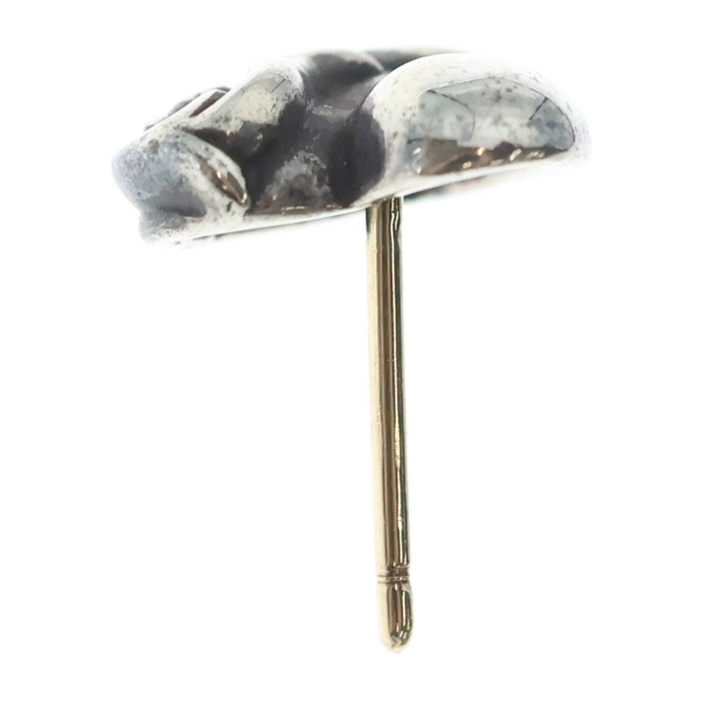 CHROME HEARTS(クロムハーツ) STUD HEART ハート スタッドピアス シルバー BCA112