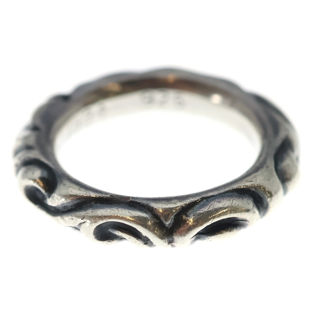 CHROME HEARTS(クロムハーツ) SCRL BAND スクロールバンド リング シルバー BCA351