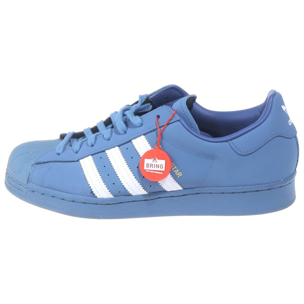 adidas(アディダス) ×DAIKI TSUNETA ×ATMOS SUPERSTER 常田大希 アトモス スーパースター ローカットスニーカー ブルー US10.5/28.5cm H06346