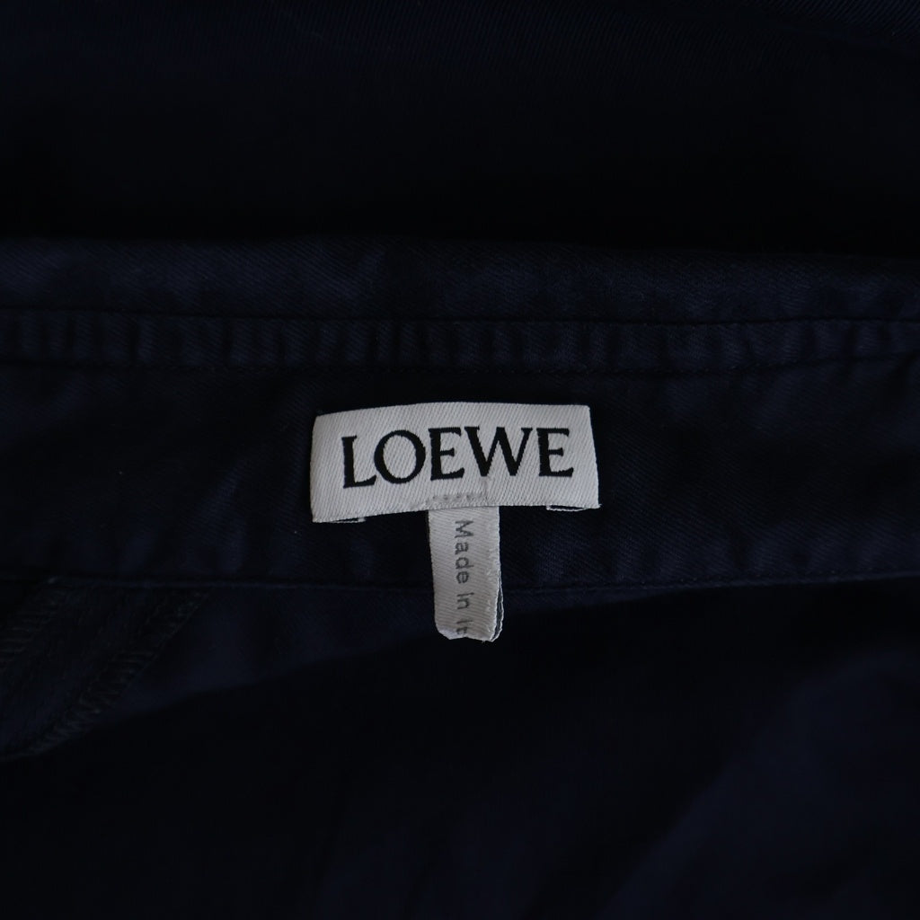 LOEWE(ロエベ) 23AW PUZZLE SHIRT パズル コットンツイル 長袖シャツ