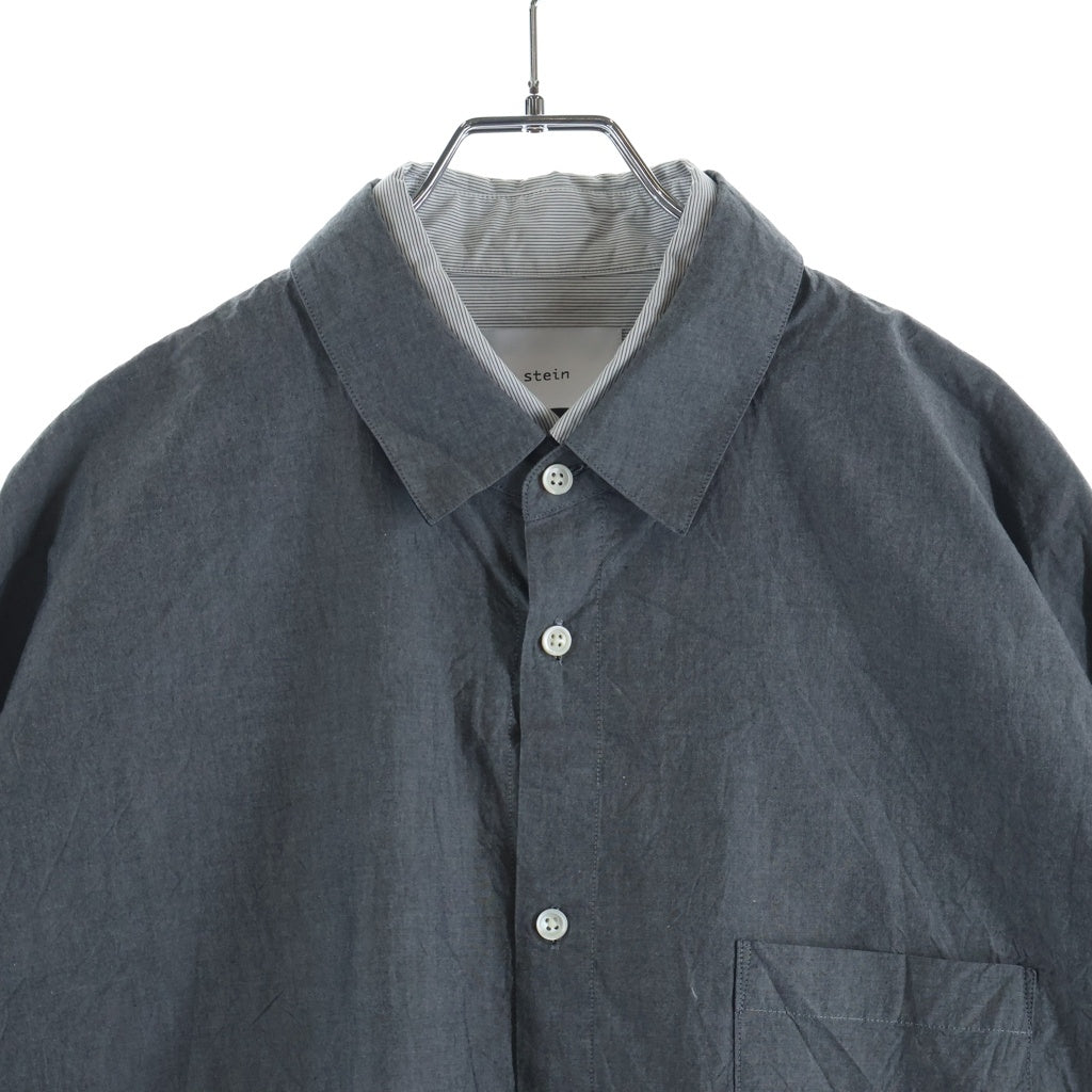 Stein(シュタイン) 21SS OVERSIZED 4LAYERED SHIRT オーバーサイズ 4レイヤード 長袖シャツ グレー ST.236