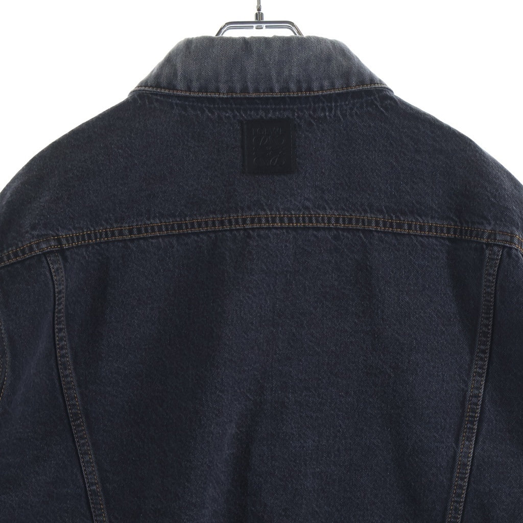 LOEWE(ロエベ) 22AW FADED DENIM JACKET コットン フェードデニムジャケット グレー H526Y50X08