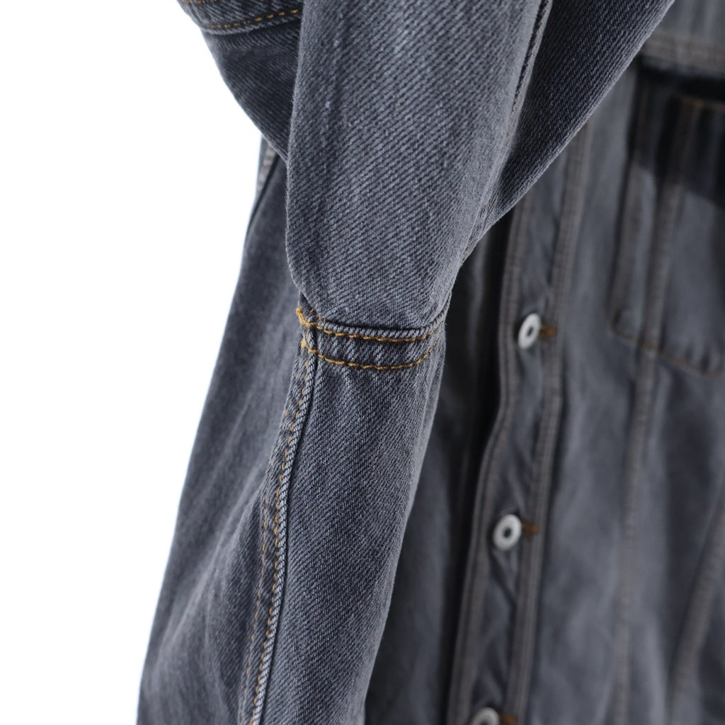 LOEWE(ロエベ) 22AW FADED DENIM JACKET コットン フェードデニムジャケット グレー H526Y50X08