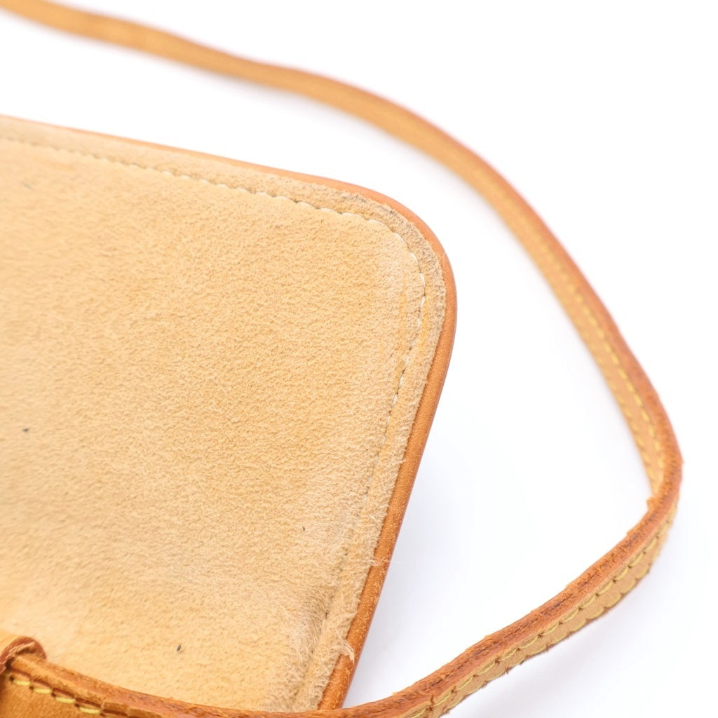 LOUIS VUITTON(ルイヴィトン) モノグラム ポシェット ツインPM ショルダーバッグ PVCレザー ブラウン M51854 CA0021 レディース