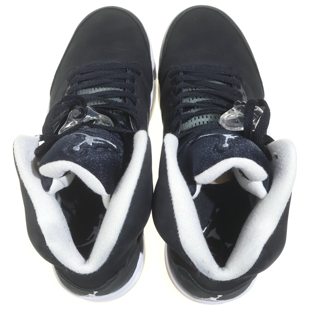 NIKE(ナイキ) AIR JORDAN 5 RETRO エアジョーダン5 ムーンライト ハイカットスニーカー US9.5/27.5cm ブラック CT4838-011