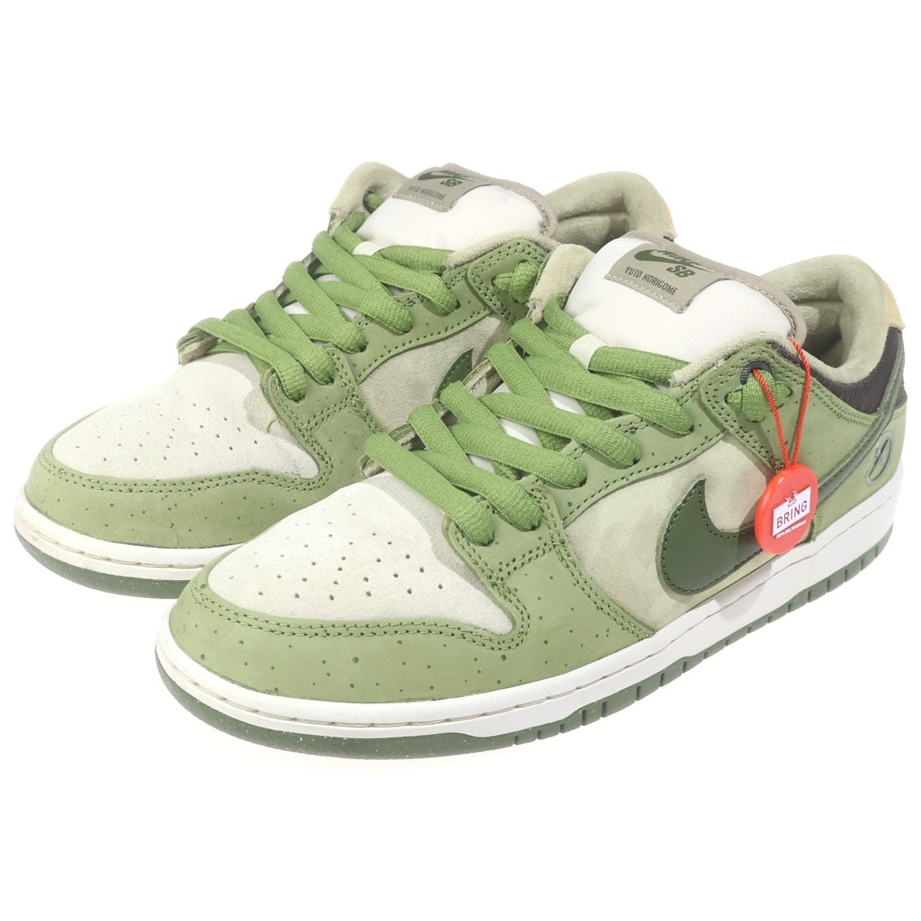 NIKE SB(ナイキエスビー) ×YUTO HORIGOME DUNK LOW 堀米雄斗 ダンク 抹茶 ローカットスニーカー グリーン US9.5/27.5cm HF8022-300