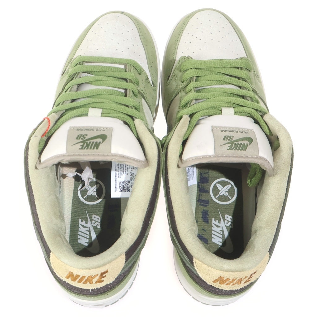 NIKE SB(ナイキエスビー) ×YUTO HORIGOME DUNK LOW 堀米雄斗 ダンク 抹茶 ローカットスニーカー グリーン US9.5/27.5cm HF8022-300