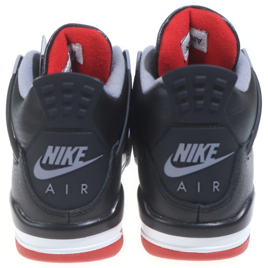 NIKE(ナイキ) AIR JORDAN 4 RETRO GS BRED REIMAGINED エアジョーダン4 レトロ ブレッド リイマジンド ハイカットスニーカー レディース ブラック US4Y/23cm FQ8213-006