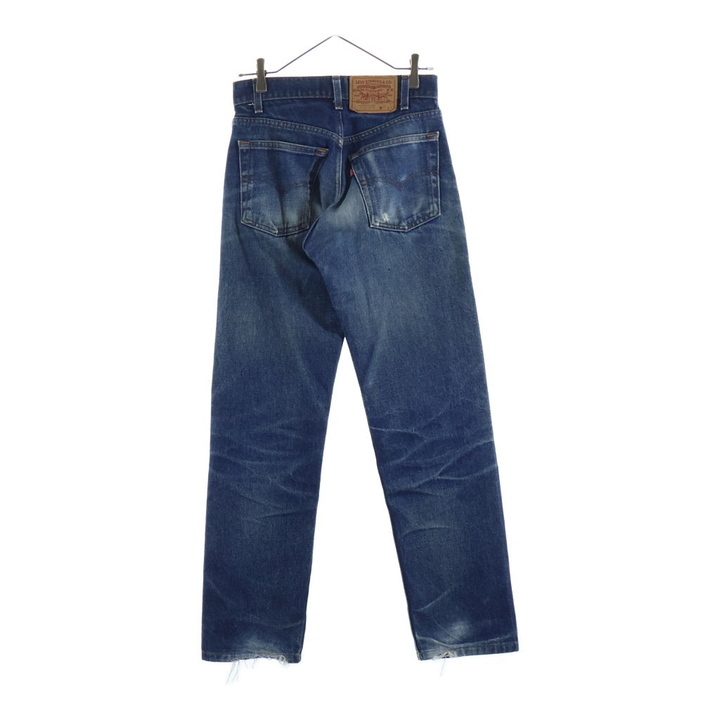 Levi's(リーバイス) 80S VINTAGE 505-0217 ボタン裏532 スモールE ヴィンテージ USA製 ジップフライ ストレートデニムパンツ インディゴ