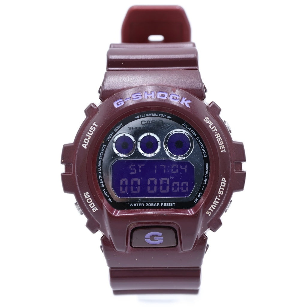 CASIO G-SHOCK(カシオ ジーショック) METALLIC COLORS メタリックカラーズ デジタルウォッチ 腕時計 ボルドー DW-6900SB-4JF