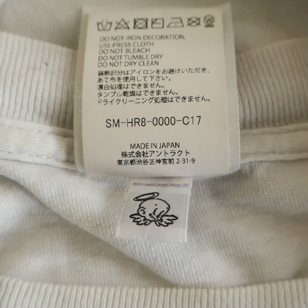 SAINT MICHAEL(セントマイケル) 25SS CALLA LILY ロバートメイプルソープ フォトプリント半袖Tシャツ ホワイト
