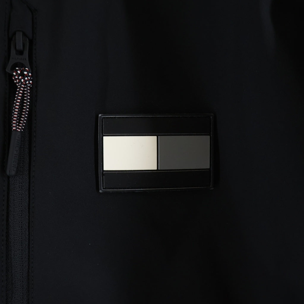 TOMMY HILFIGER(トミーヒルフィガー) リバーシブル フリース ポリエステル ジャケット ブラック/レッド
