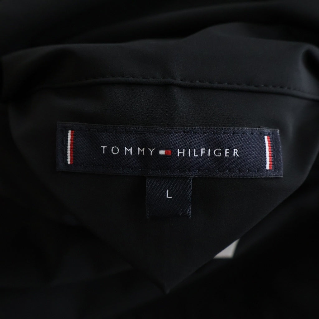 TOMMY HILFIGER(トミーヒルフィガー) リバーシブル フリース ポリエステル ジャケット ブラック/レッド