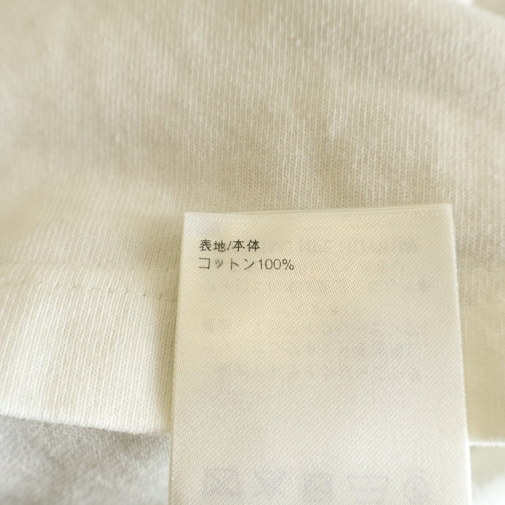 LOUIS VUITTON(ルイヴィトン) 26SS フロントロゴ刺繍クルーネック半袖Tシャツ ホワイト