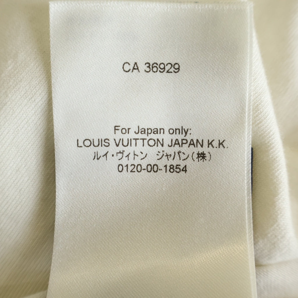 LOUIS VUITTON(ルイヴィトン) 24SS インターシャグラフィックコットンTシャツ ホワイト
