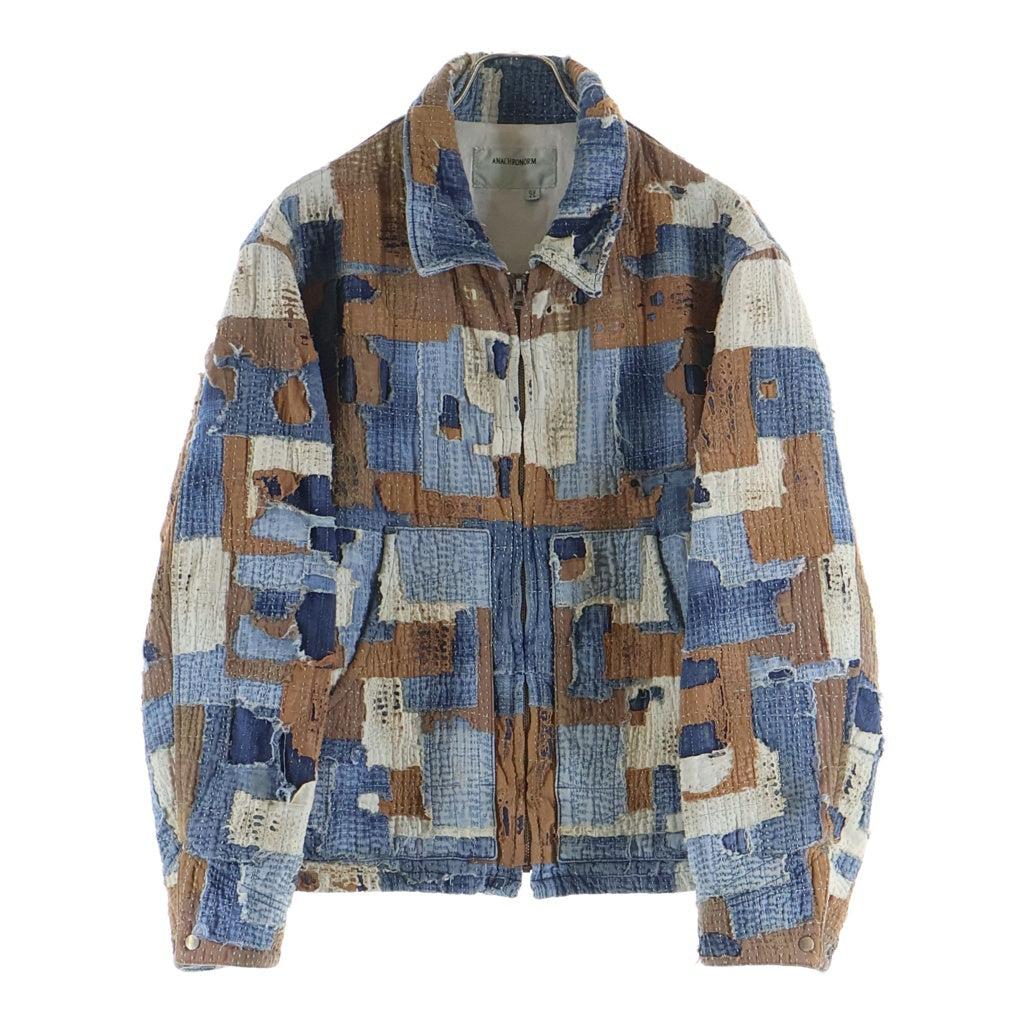 anachronorm(アナクローム) SASHIKO PATCHED JACKET 刺し子パッチドジャケット AN405