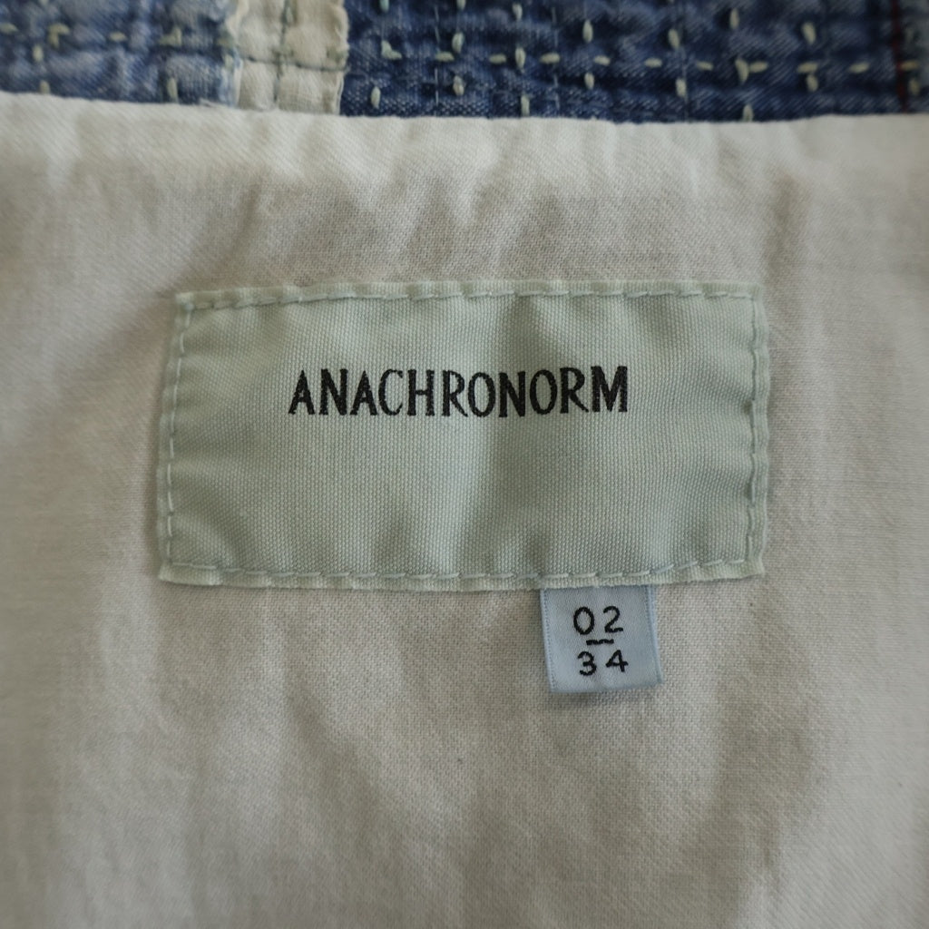 anachronorm(アナクローム) SASHIKO PATCHED JACKET 刺し子パッチド
