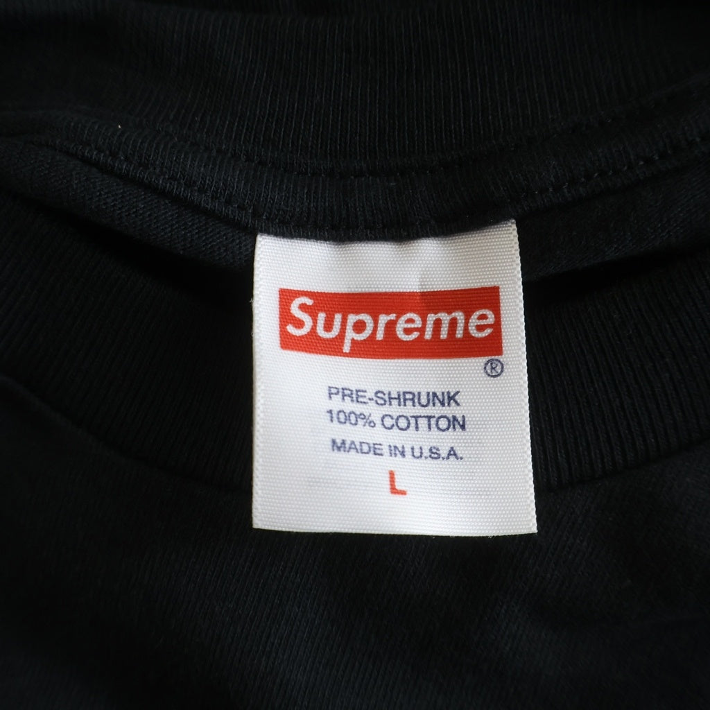 SUPREME(シュプリーム) 23SS Trash Tee トラッシュ クルーネック半袖Tシャツ カットソー ブラック