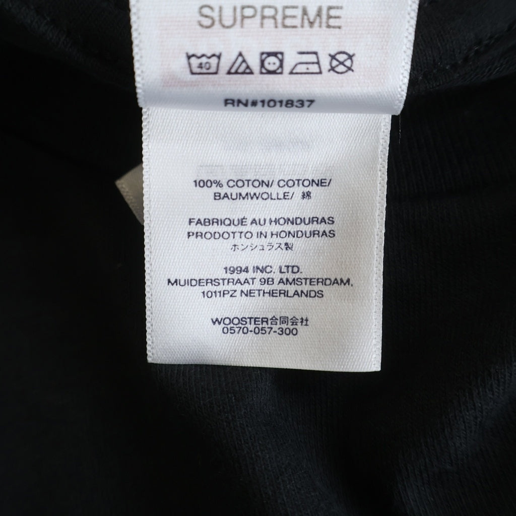 SUPREME(シュプリーム) 25SS Aphex Twin Windowlicker Tee エイフェックス ツイン ウィンドウリッカー クルーネック 半袖Tシャツ カットソー ブラック